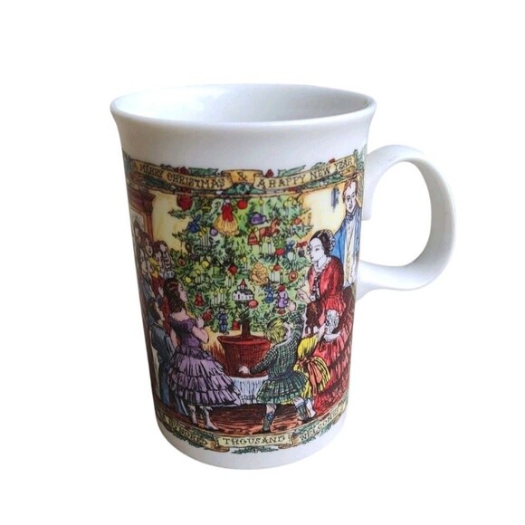 Dunoon Stoneware Christmas Party Mug Christmas Cheer Series Coffee Mug Scotland - Picture 1 of 6